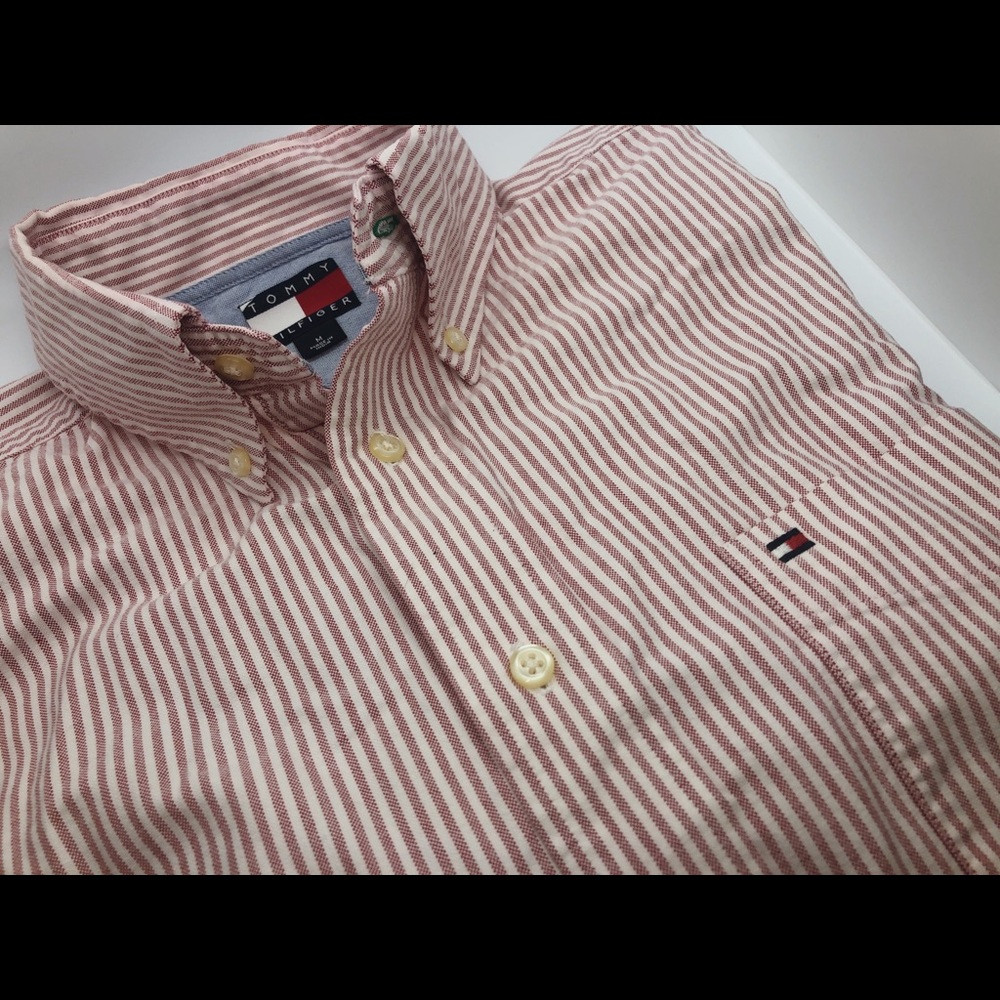 Tommy Hilfiger Striped Button Down Shirt SOLD